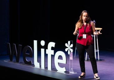 Sari Arponen, en el Festival Welife: